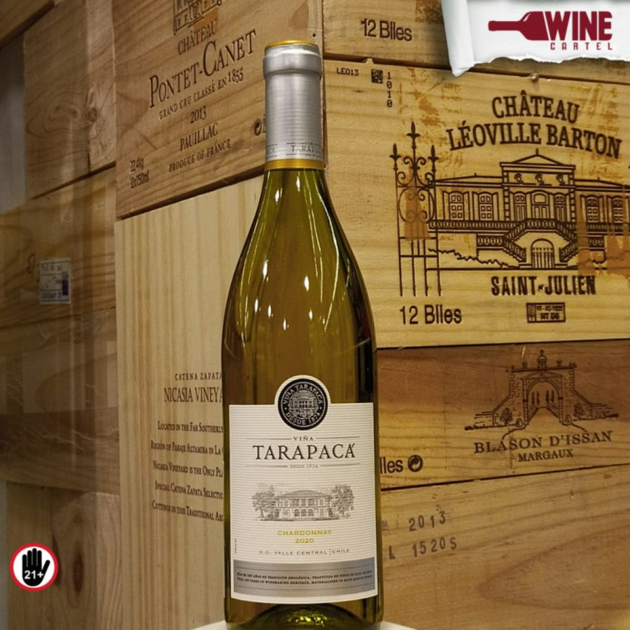 WHITE WINE Tarapaca Chardonnay 750ml CHILE