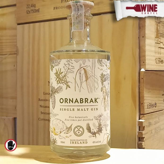 GIN Ornabrak Single Malt Gin 700mL IRELAND