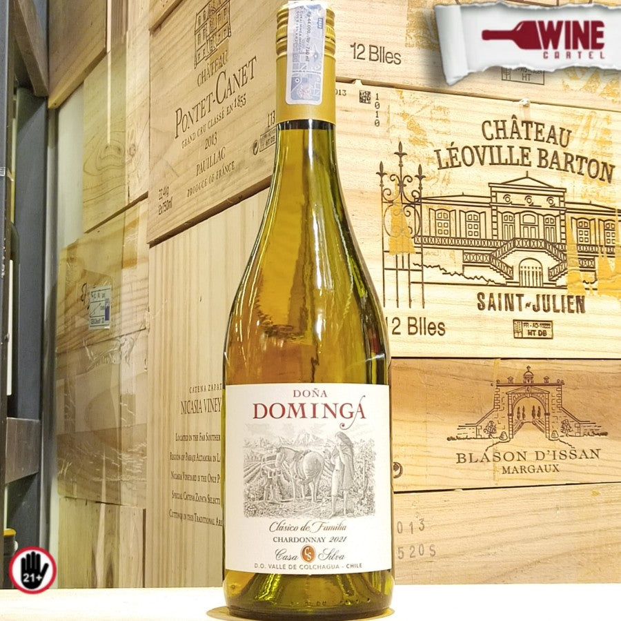 WHITE WINE Dona Dominga Chardonnay 750ml CHILE