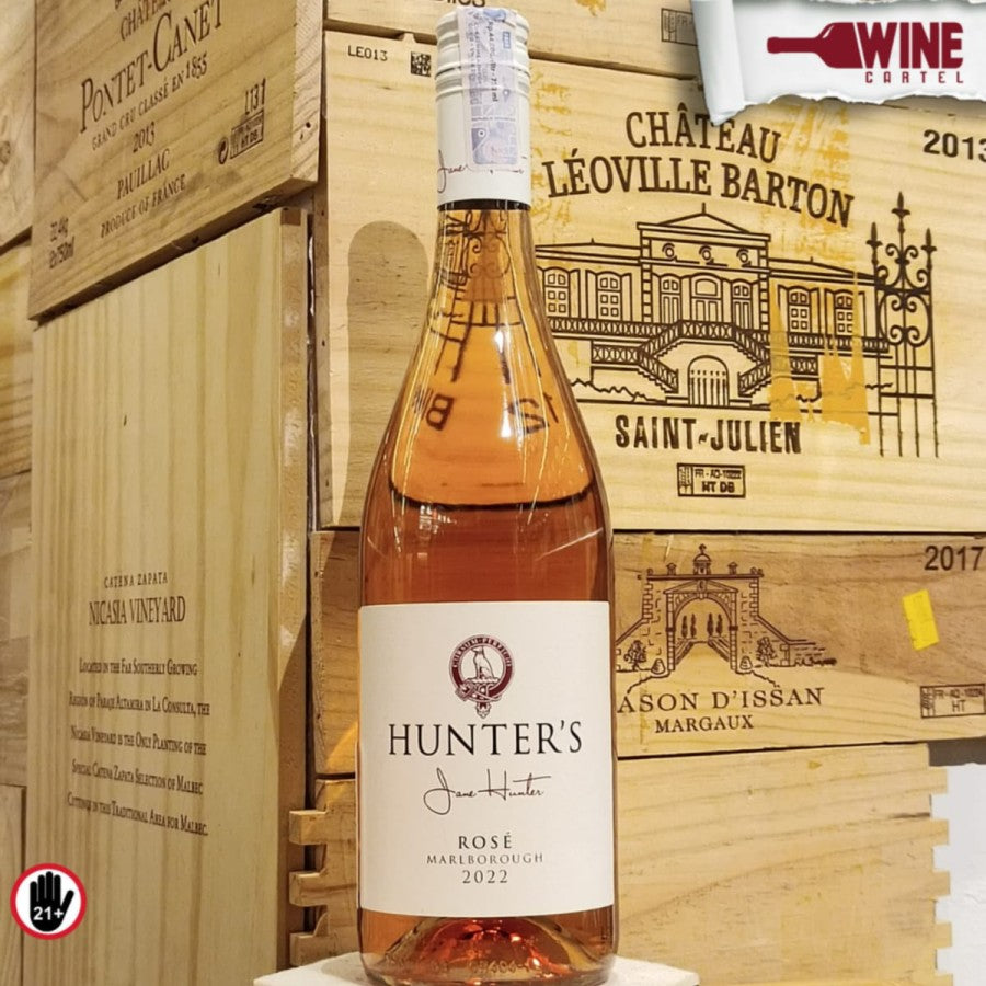 ROSE WINE Hunter’s Hunters Rose New Zealand Marlborough wine 750mL NEW ZEALAND