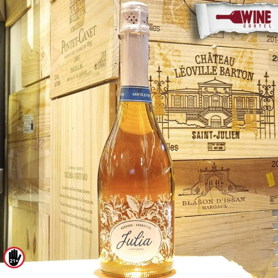 ROSE WINE Santa Julia Dulce Natural Sweet Sparkling Wine 750ml ARGENTINA