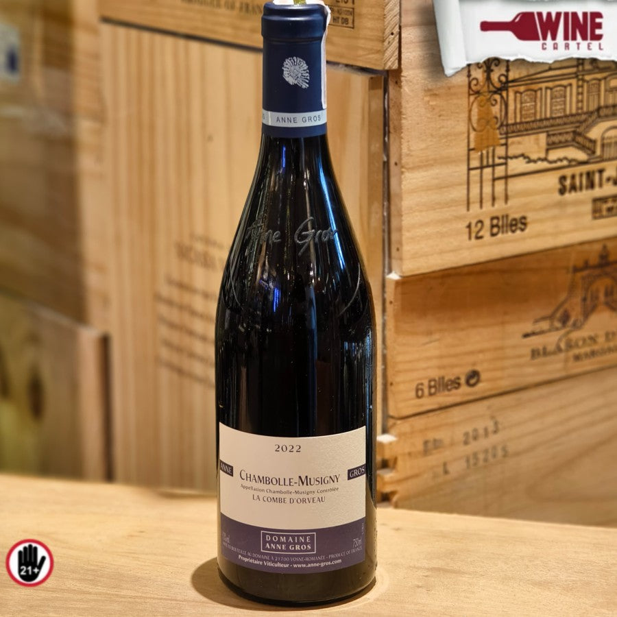 PREMIUM RED WINE Domaine Anne Gros Chambolle-Musigny La Combe d'Orveau Pinot Noir 750mL FRANCE