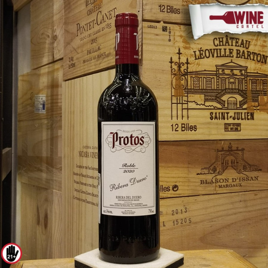 RED WINE Protos Roble Ribera del Duero 2020 750mL SPAIN