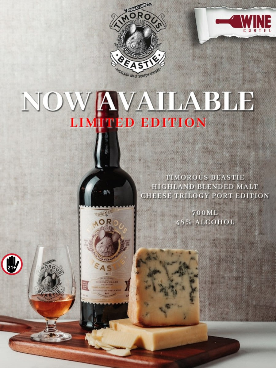 WHISKY Timorous Douglas Laing Beastie Cheese Trilogy Port 700mL SCOTLAND