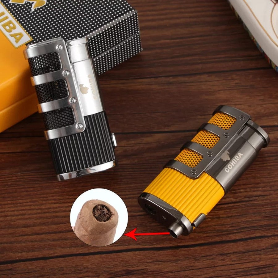 Cohiba Korek Api Cigar Cerutu Rokok Torch Lighter Jet Flame Gas CIGAR