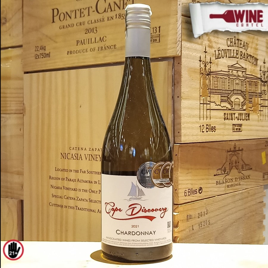 WHITE WINE Cape Discovery Chardonnay 750mL INDONESIA