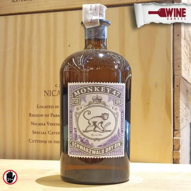 GIN Monkey 47 Schwarzwald Dry Gin 500 ML ORIGINAL REGISTERED GERMANY