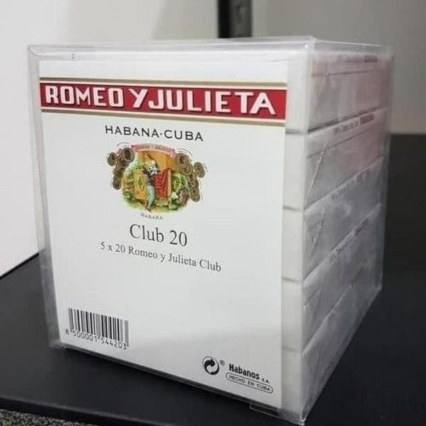 Cerutu CIGAR CUBA Romeo Y Julieta kuba RYJ Club 20 box of 5x20 pack (100) batang