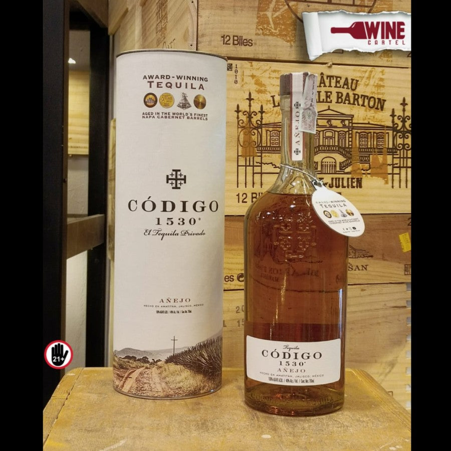 TEQUILA Codigo Anejo 1530 750 ML MEXICO