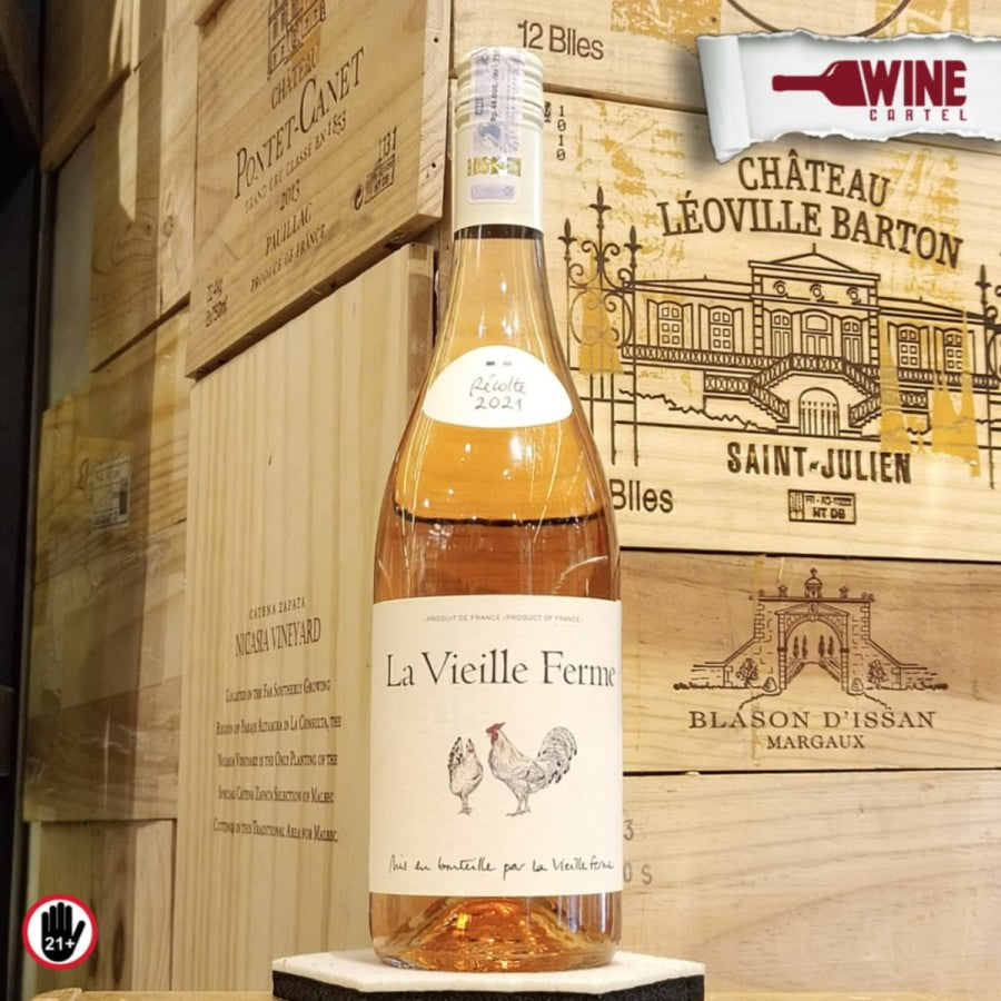 ROSE WINE La Vieille Ferme Luberon Rose 2021 France Rose Wine 750ml FRANCE