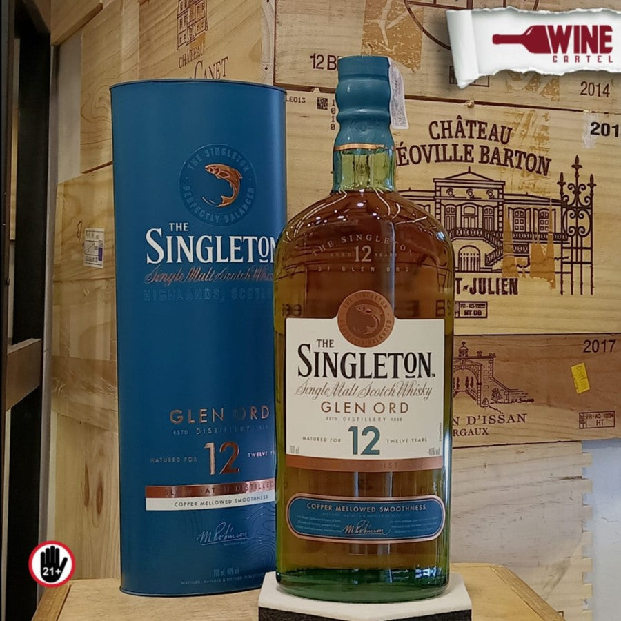 WHISKY The Singleton 12 YO Glen Ord- Single Malt Scotch Whiskey 750mL