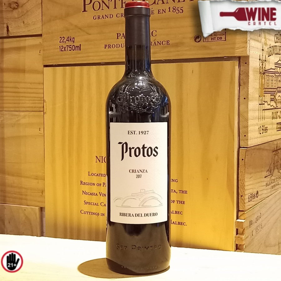 RED WINE - PROTOS Crianza Ribera Del Duero 750ml SPAIN