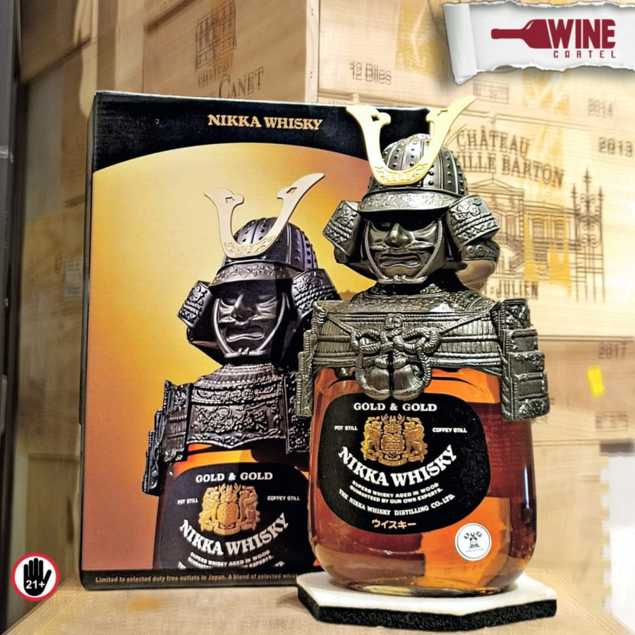 WHISKY Nikka Gold & Gold Samurai Gold And Gold Limited Japanese 750mL JEPANG