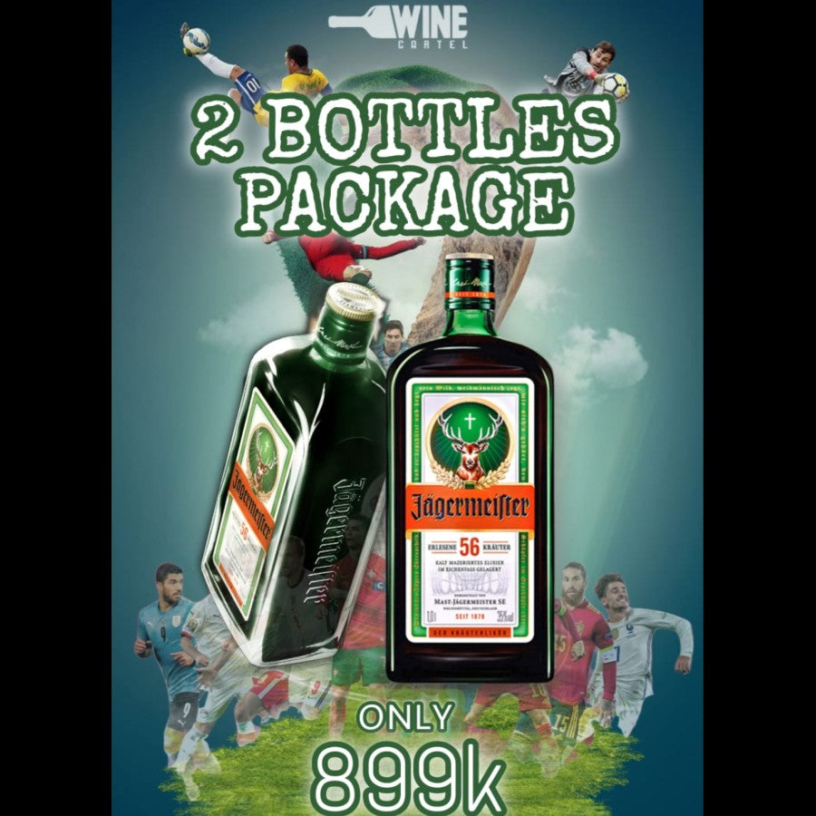 BUNDLING 2 Bottles Jagermeister Liquor / Jaggermeister 56 -700 ml UK