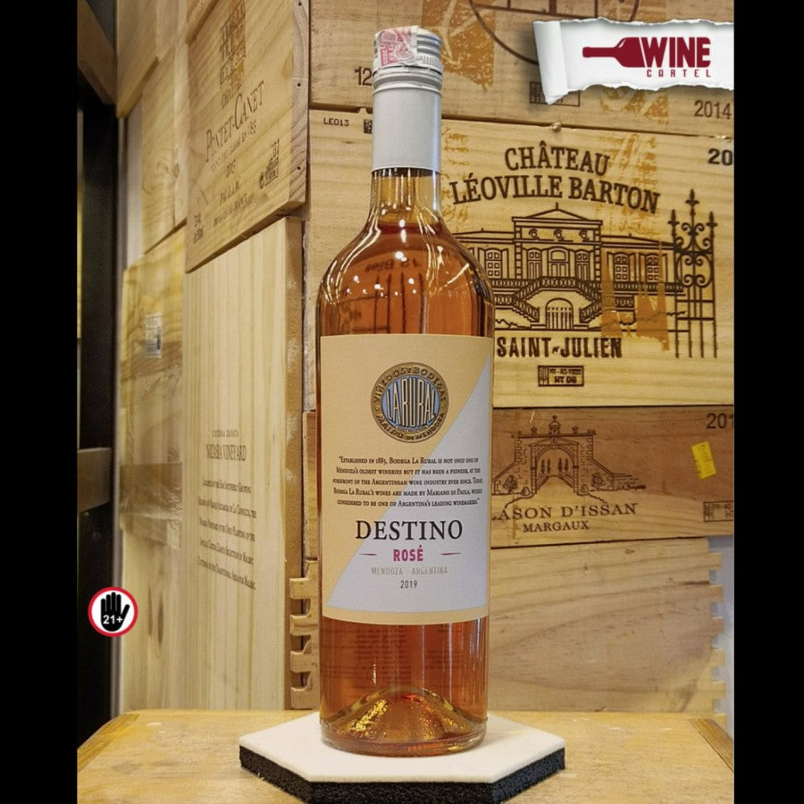 ROSE WINE Destino Rose Mendoza Argentina 2019 750mL ARGENTINA