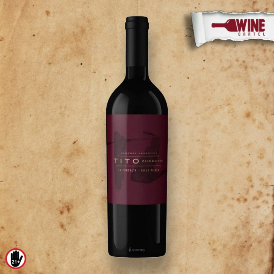 RED WINE Zuccardi Tito Malbec La Consulta 2016 / 2017 ARGENTINA