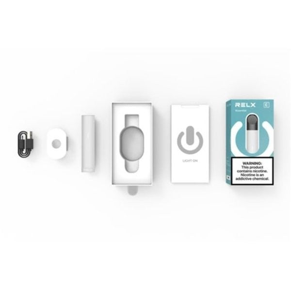 RELX Essential Device - White Mini Pods Vape Pod OFFICIAL