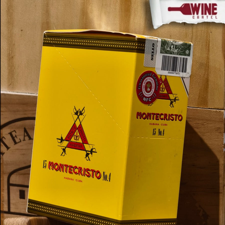 CIGAR CERUTU Montecristo No 4 - pack of 15 Cerutu