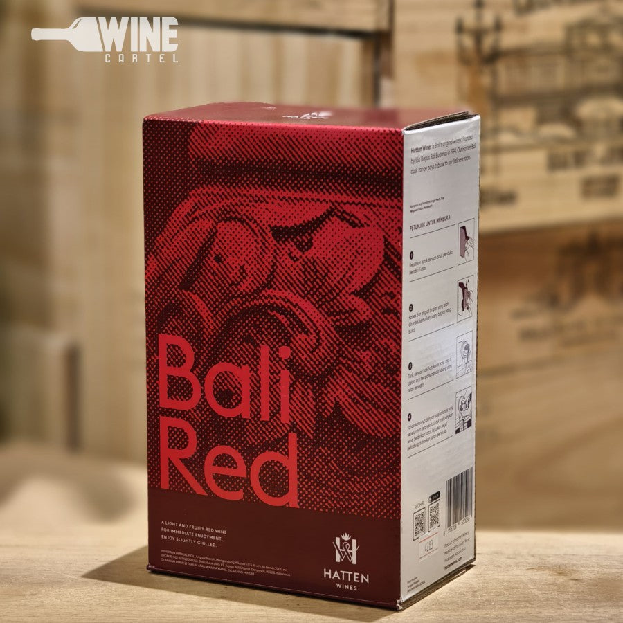 BALI RED Cask, Hatten Wines, Red Wine, 2000 ml ORIGINAL REGISTERED INDONESIA