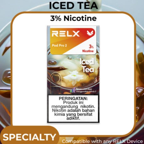 RELX Pod Pro 2 - Iced Tea (Isi 1 Pod) OFFICIAL