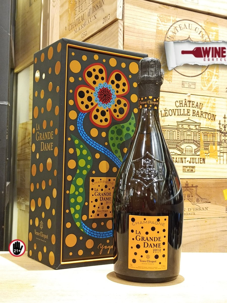 CHAMPAGNE VEUVE CLICQUOT La Grande Dame 2012 750ml YAYOI KUSAMA FRANCE