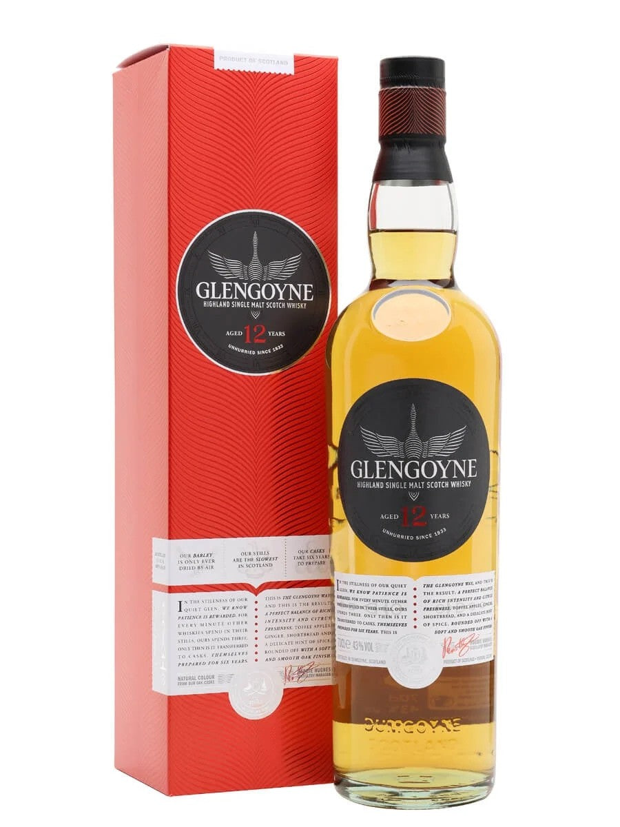 WHISKY Glengoyne 12 Year Old Highland Single Malt Scotch Whisky 700 ML SCOTLAND