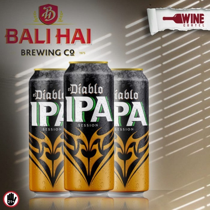 BIR Bali Hai El Diablo IPA Bali Hai Beer 500mL 24 Kaleng (1 Krat Ctn) INDONESIA