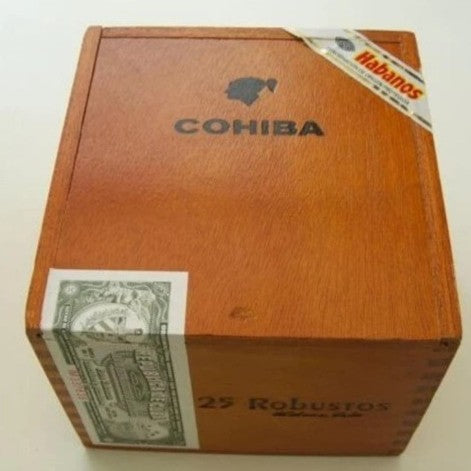 CIGAR Cerutu Cohiba Robusto Box of 25 Stick Cigar