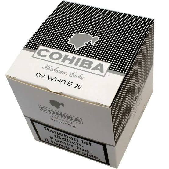 Cohiba Club White 20 / Box Pack 5x20 Cigar Cerutu Cuba Cigarillos Cuban Cigars