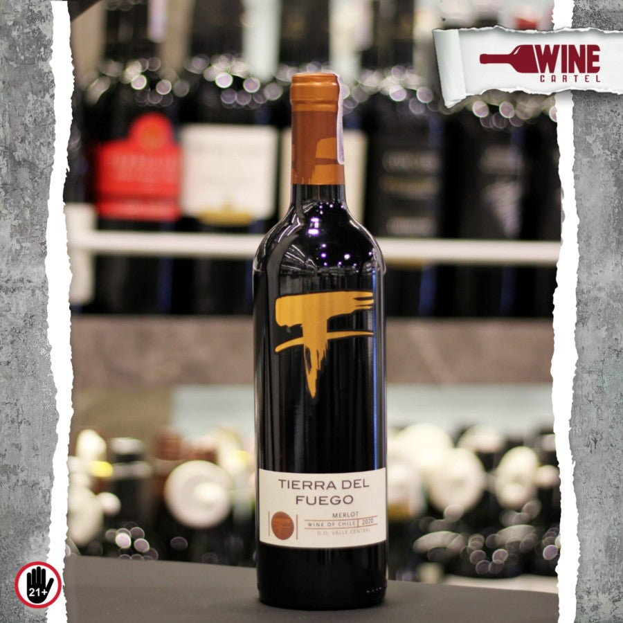 RED WINE TIERRA DEL FUEGO Merlot [750 mL] CHILE