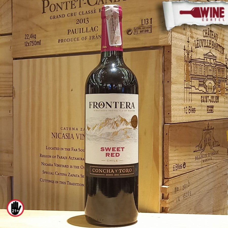 SWEET RED WINE CHILE - Concha y Toro FRONTERA Sweet Red 750ml Sweet Red Wine CHILE