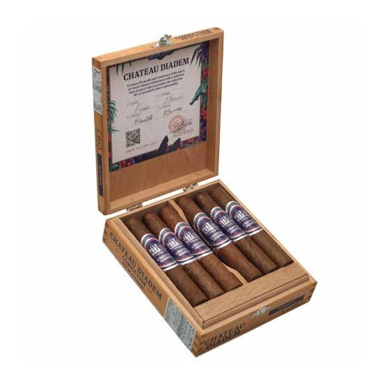 CIGAR Chateau Diadem Conviction Double Robusto (12) BOX Cerutu Cuba