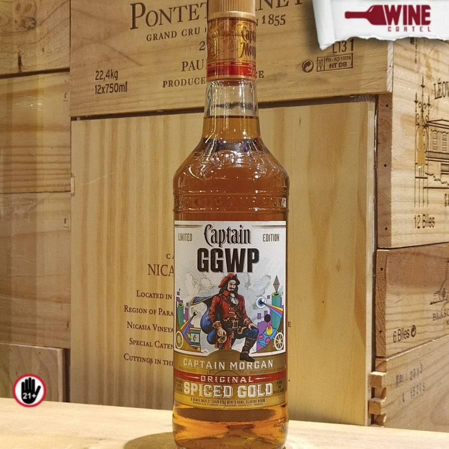 Captain Morgan Spiced Rum [750 mL] ORIGINAL REGISTERED INDONESIA