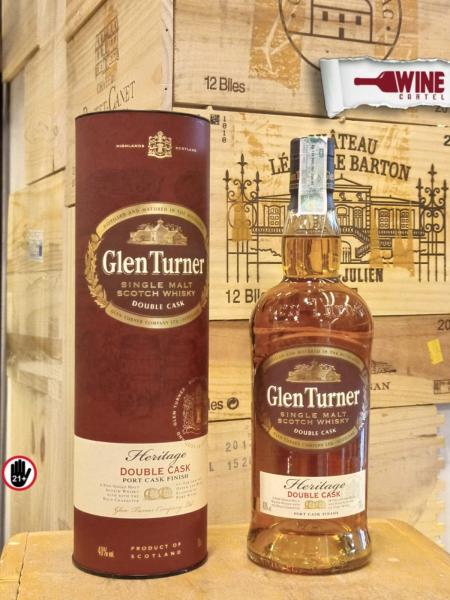 WHISKY Glen Turner Heritage Double Cask Single malt 700 mL