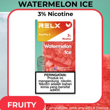 RELX Pod Pro 2 - Watermelon Ice (Isi 1 Pod)