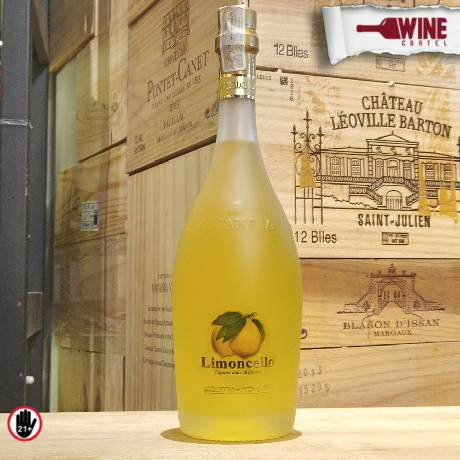 LIQUOR Accademia Limoncello 750mL Lemon Taste ITALY