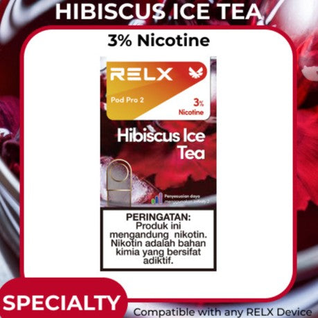 RELX Pod Pro 2 - Hibiscus Ice Tea (Isi 1 Pod) OFFICIAL