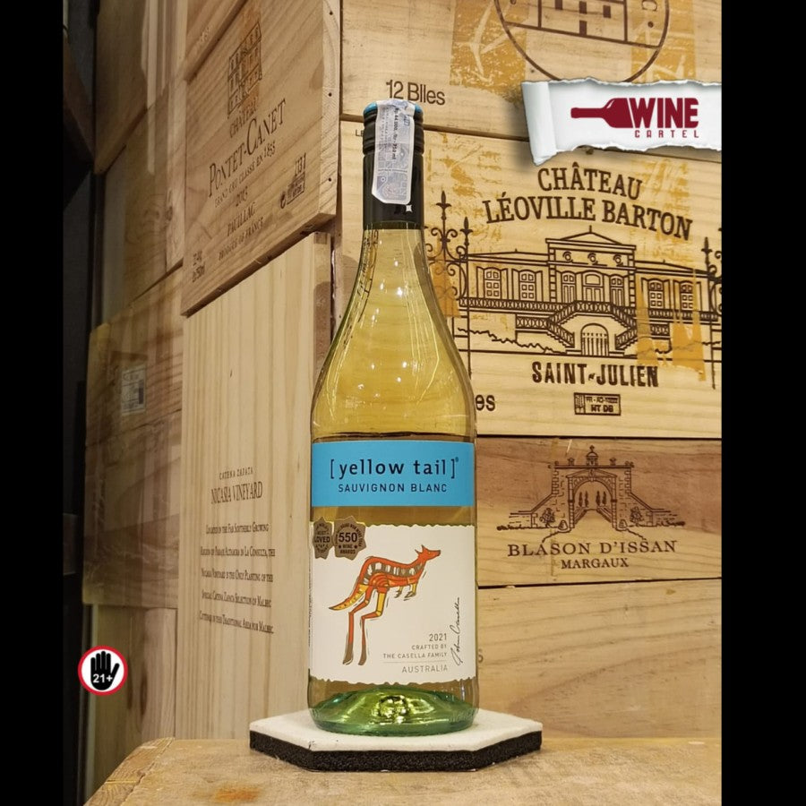 WHITE WINE Yellow Tail Sauvignon Blanc 750 ml AUSTRALIA