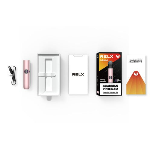 RELX Infinity 2 Device - Cherry Blossom Mini Pod Vape Pods