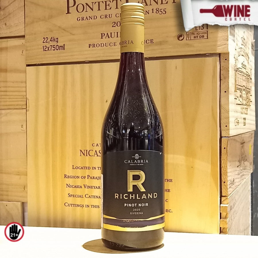 RED WINE Calabria RICHLAND Pinot Noir Wine 750ml AUSTRALIA