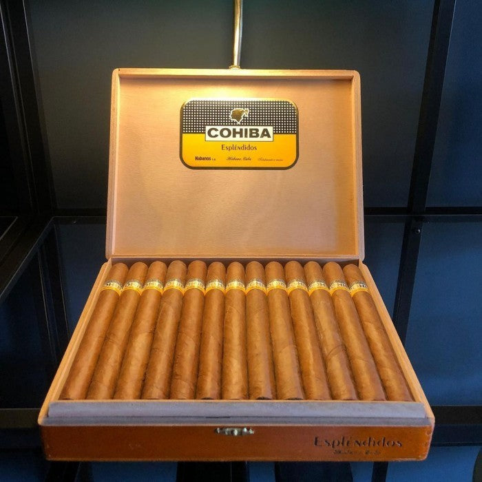 CIGAR Cohiba ESPELINDOS (25) / Box Ellaguito Vintage 2018 Cuba Cerutu