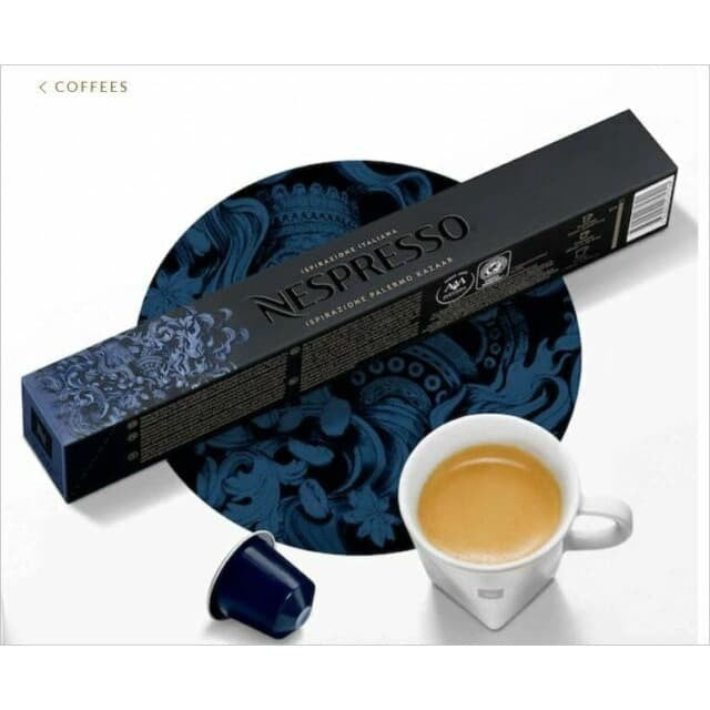 Nespresso Ispirazione Palermo Kazaar Coffee Capsules / Kapsul Kopi