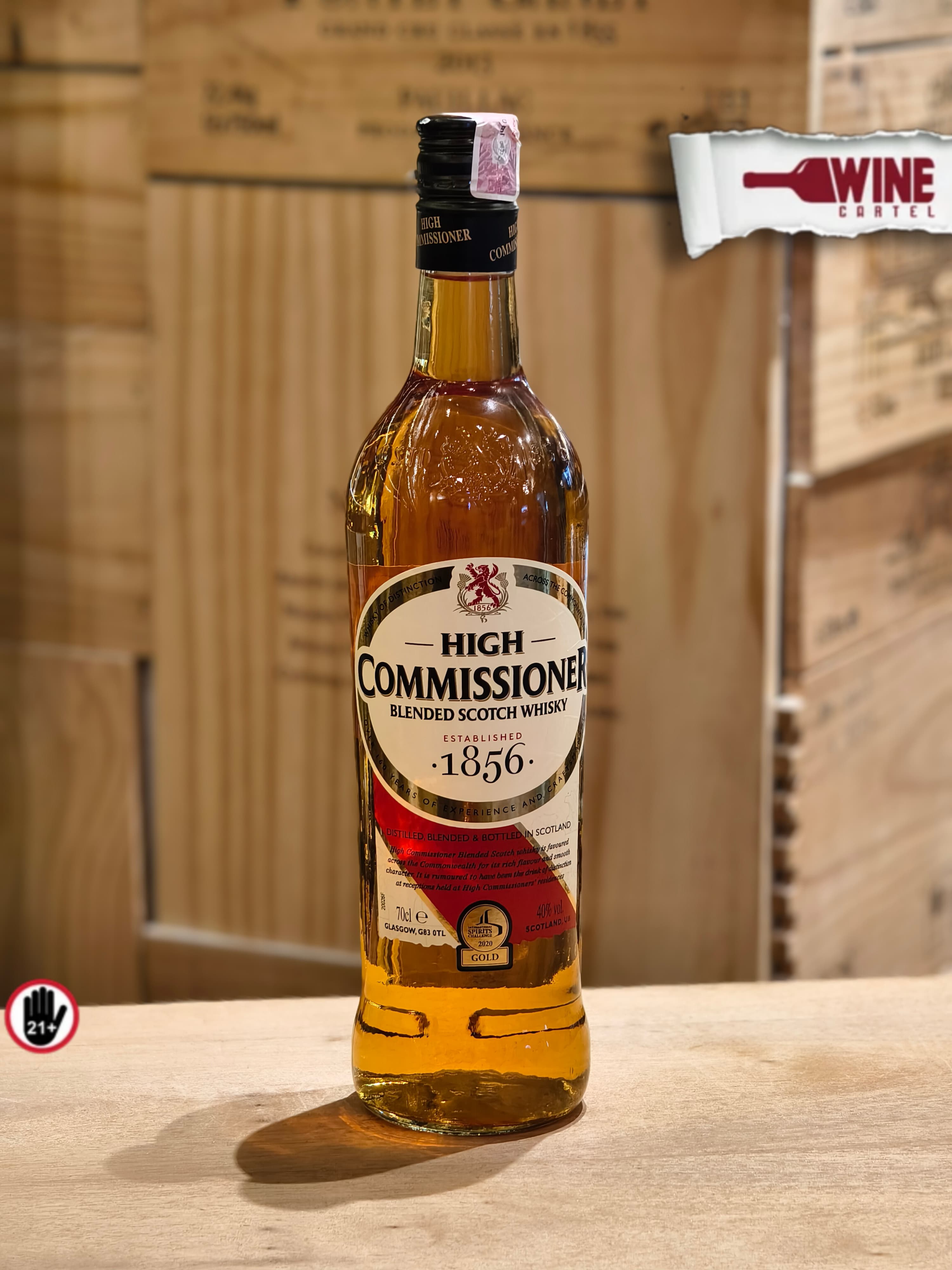 WHISKY High Commissioner Blended Scotch Whisky 700mL SCOTLAND