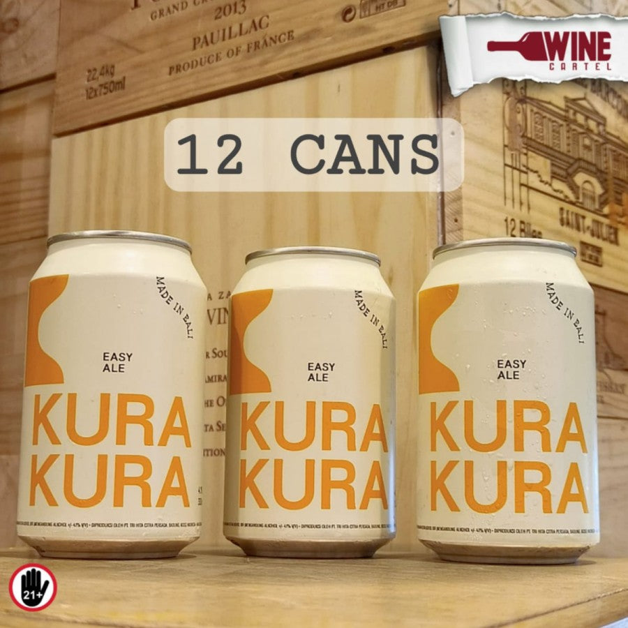 BEER Craft Beer Bir Kriya Kura Kura Easy Ale 330mL x 12 Cans INDONESIA