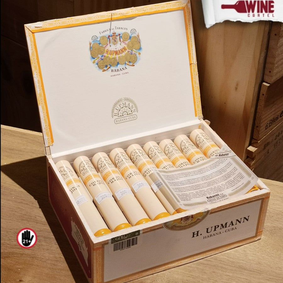 CIGAR | CERUTU H Upmann H.UPMANN Coronas Major CUBA 1 BOX 25 TUBE