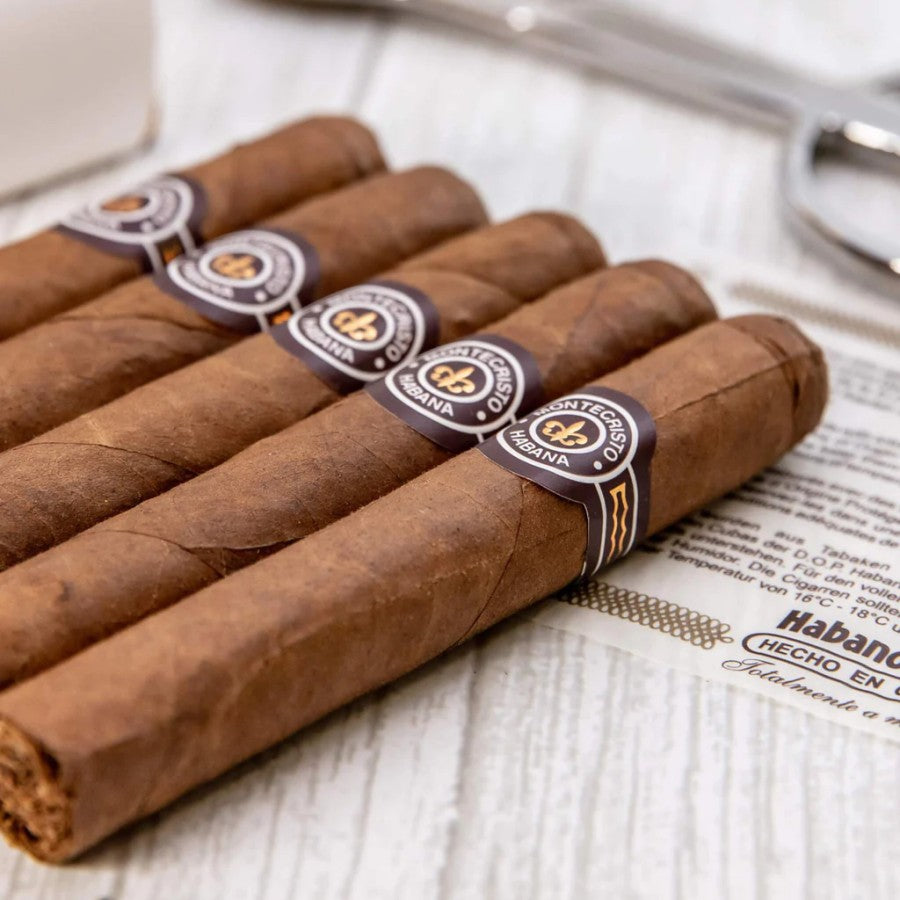 CIGAR CERUTU MONTECRISTO NO 5 / NO.5 PER BOX ( ISI 25 STICK ) ORIGINAL