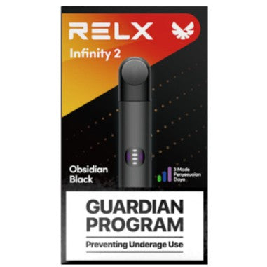 RELX Infinity 2 Device - Obsidian Black Vape Pod Mini Pods