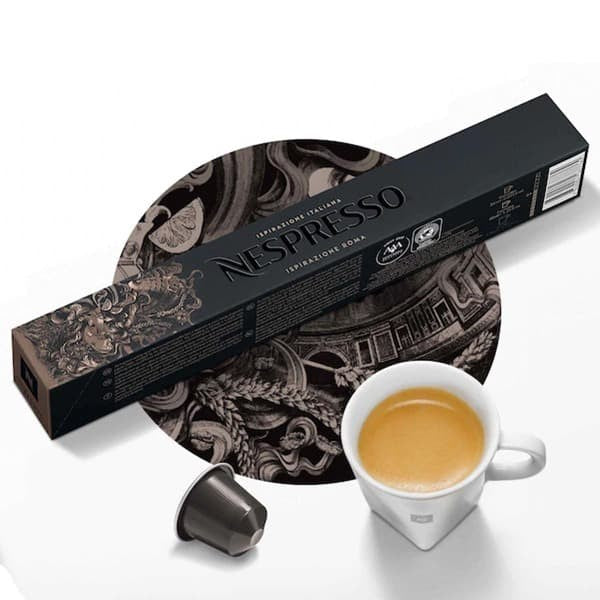 Nespresso Ispirazione Roma Coffee Capsules Kapsul Kopi Nespresso ROMA