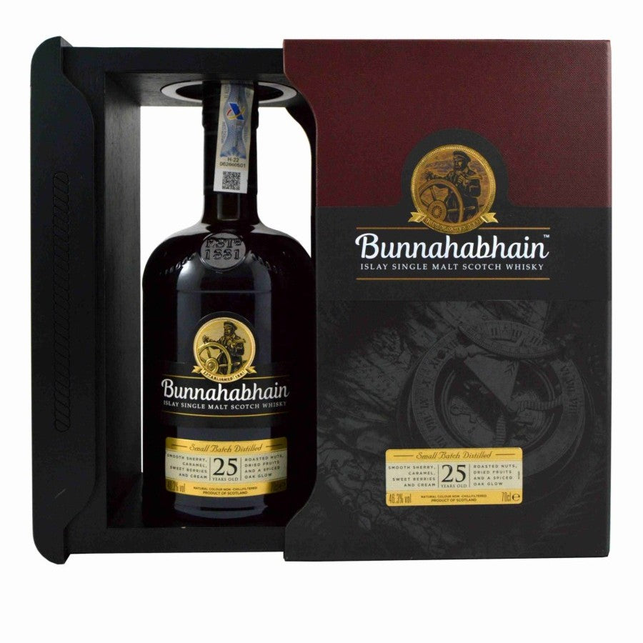 WHISKY Bunnahabhain 25 Years Old Single Malt Scotch Whisky 700ml UNITED KINGDOM