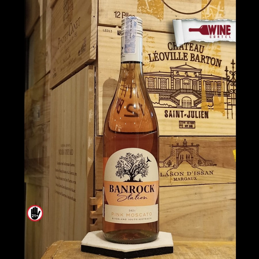 ROSE WINE Banrock Station Pink Moscato 750ml AUSTRALIA